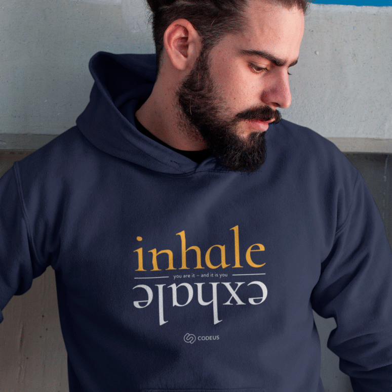 Inhale - exhale – Unisex Hoodie