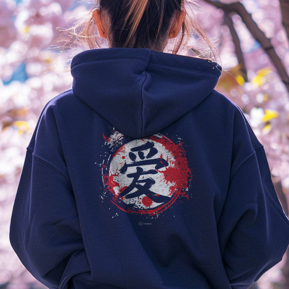 Love Kanji – Unisex Hoodie