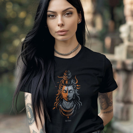 Shiva Portrait – Damen T-Shirt