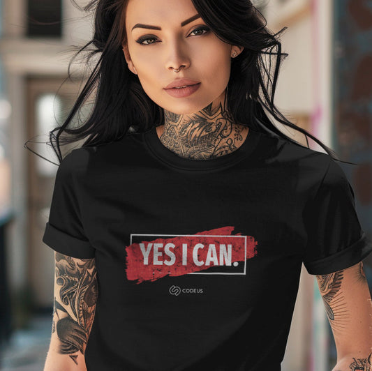 Yes i can – Damen T-Shirt