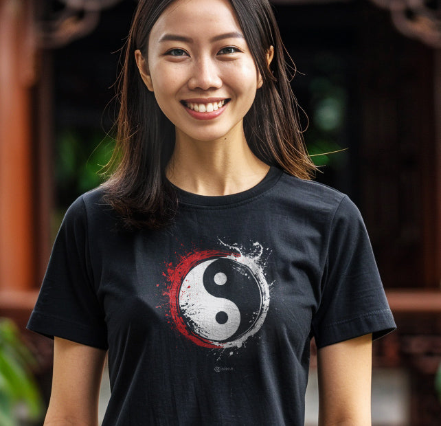 Yin Yang – Damen T-Shirt