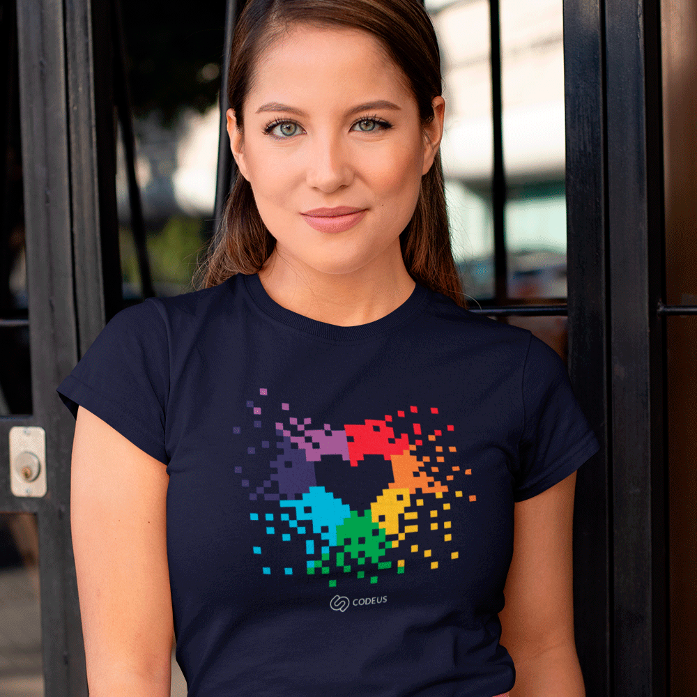 Pixelherz – Unisex T-Shirt