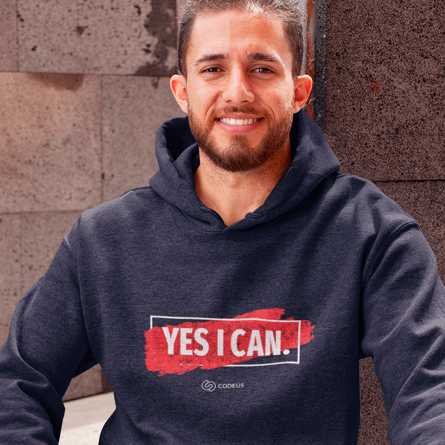 Yes i can – Unisex Hoodie