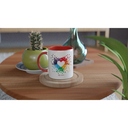 Pixelherz – Tasse