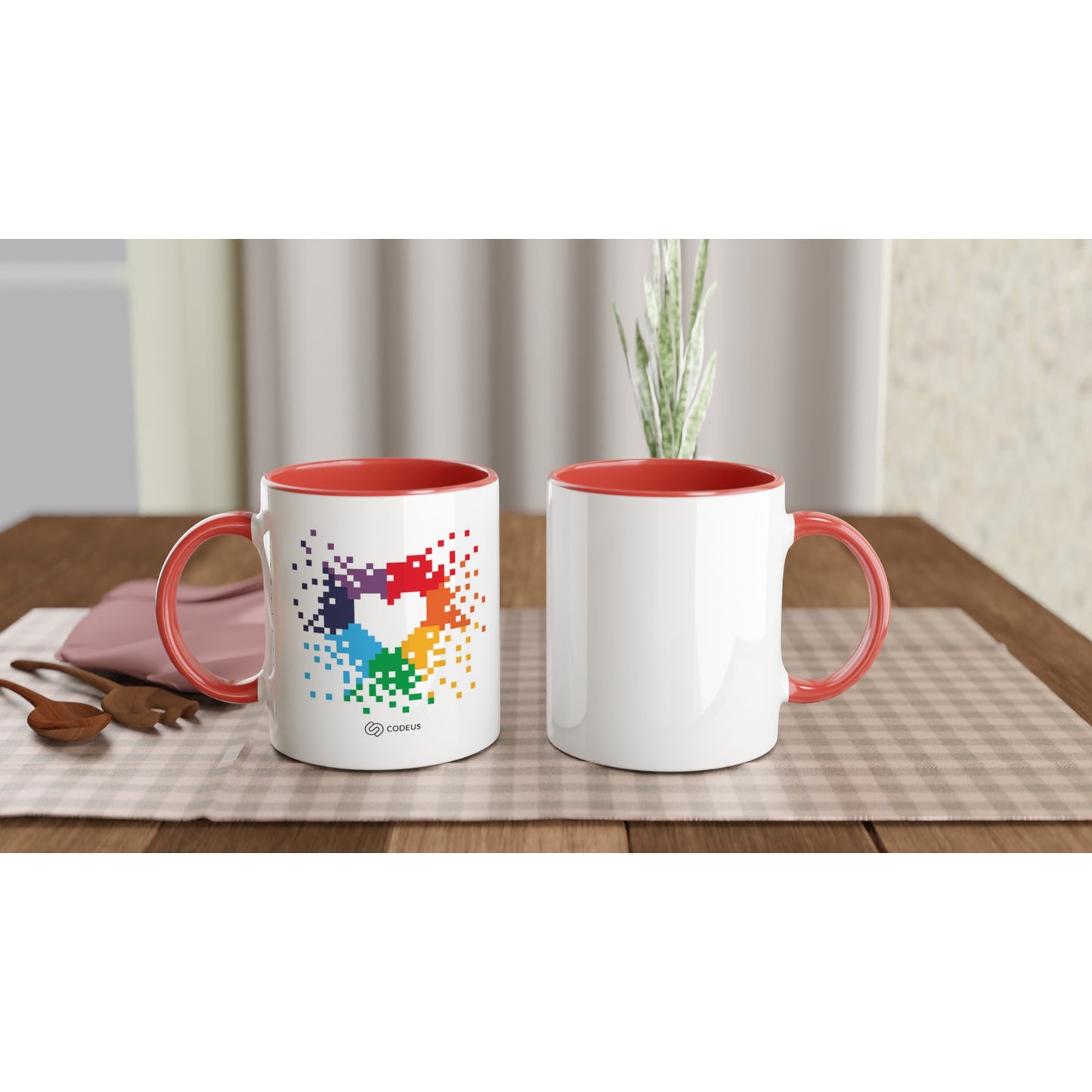 Pixelherz – Tasse