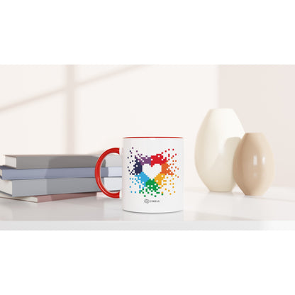 Pixelherz – Tasse
