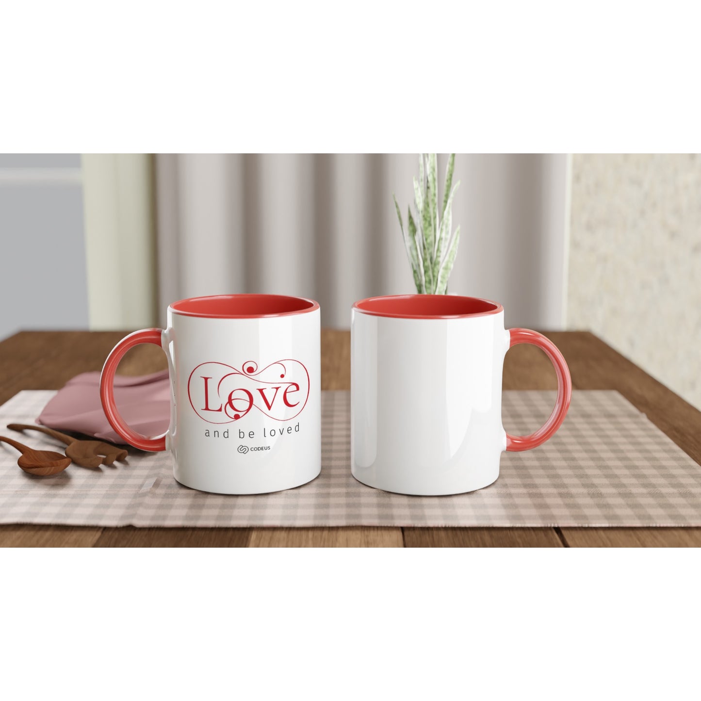 Liebe und werde geliebt – Tasse
